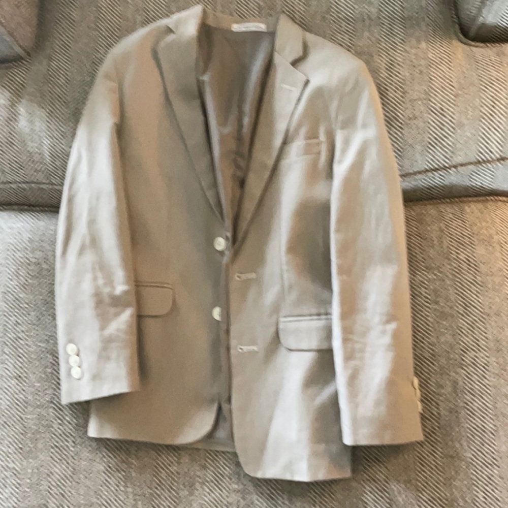 IZOD Khaki linen blazer